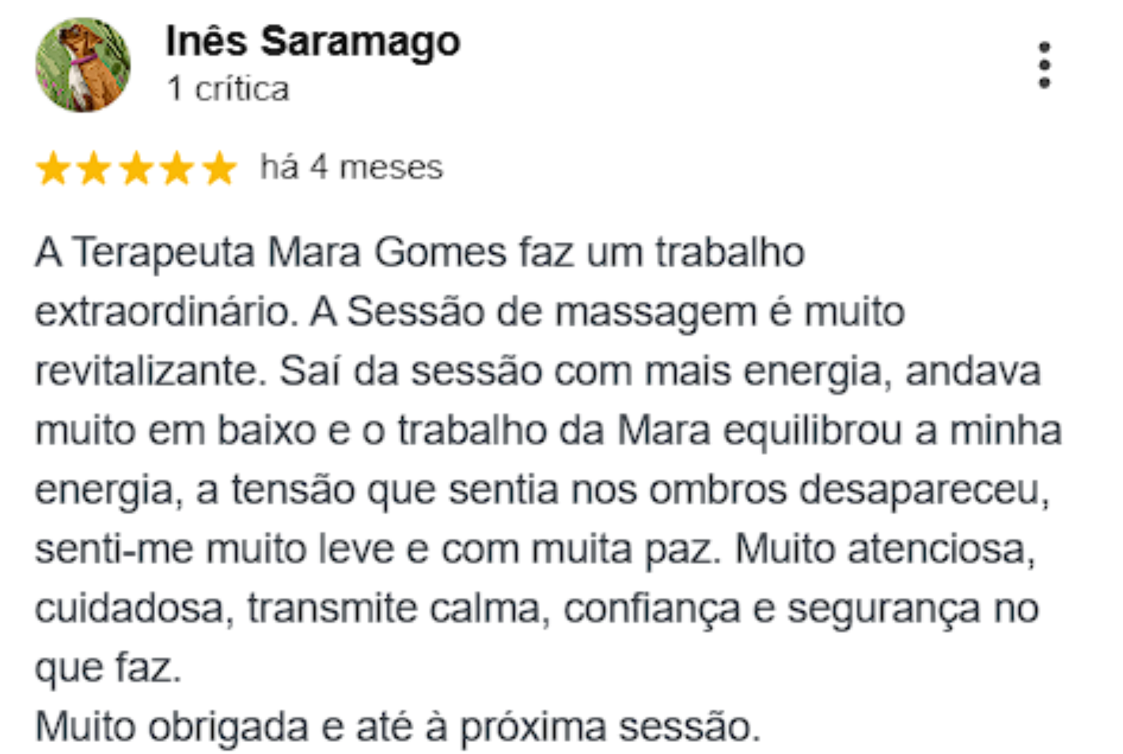 Testemunho cliente 1